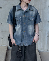 Weather Half Denim Jacket