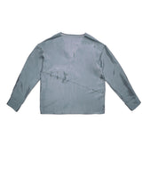 DRAPE SCARF BLOUSE