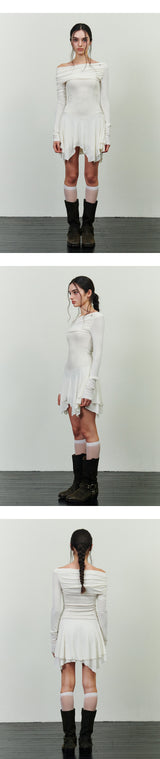 ROSIE NYMPH DRESS cream