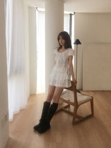 Soap lace blouse