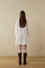 MEADOW PINTUCK RIBBON DRESS