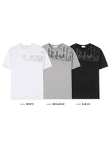 ブリックプリントTシャツ