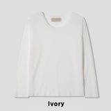 Noah Linen Boat Neck Long Sleeve Knit