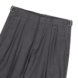 Striped Basic Bijou Slacks 2COLOR