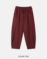 Tenby fold balloon sweat pants