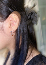 シルバーミニスターピアス (3color)