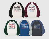 Very Close Raglan Over Fit Long Sleeve