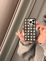 WHITE STARRR Mirror Bumper Case / TREEFORFIVE345