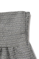 Twinkle tweed top_silver