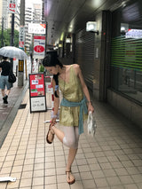 クローバー デイズ レース クロップド レギンス