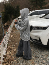 Uni Over Two-Way Zip-Up Hoodie (7c)