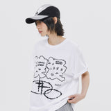 シャイニングスローガンTシャツ