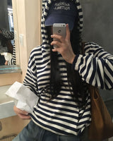 Fiction Stripe Hoodie