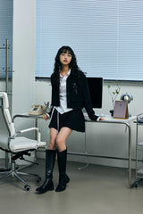 MILD CROP BLAZER / BLACK