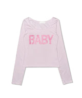 baby glitter tee (4colors)