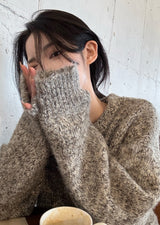 アベルヘアリーニット