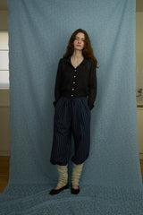 Spring soft cardigan set_black