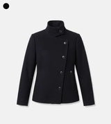 26FW★ [ EEUN MADE ] Rosette High-Neck Jacket