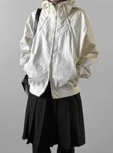 (unisex) トリックグロッシーツーウェイジャンパー