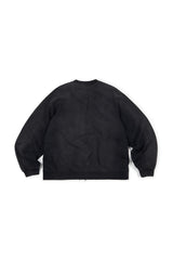 SIGNATURE LOGO ZIPPER SWEAT (BLACK)