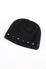 Eyelet Lease Beanie
