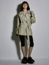 SHORT TRENCH COAT