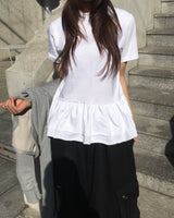 ハーフフリルTシャツ