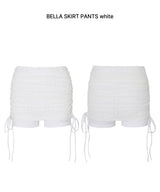 ベラスカートパンツ white
