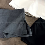 Mini skirt pants