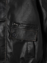 ASCLO Raven Washing Leather Jacket (2color)