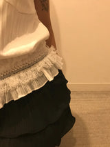 セリー バックレス レース ホルター ブラウス