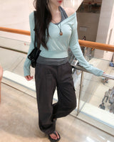 Cont Parachute Adjust Cargo Pants