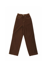 バルーンピンタックパンツ [Brown]