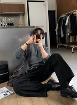 ジェイプルデイリーカッションカーブドワイドパンツ