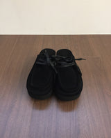 Suede platform mules (2color)