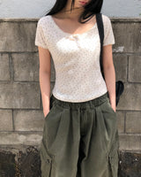 ディフュースレースショートスリーブTシャツ