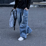 Baren Dart Wide Cargo Jeans