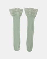 Reki Dot Lace Knee Socks