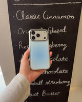 ソフトブルー iPhoneケース