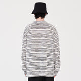 STRIPE KNIT (WHITE)