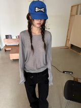 tencel loose cutting T 