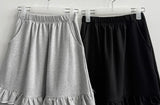 Posey banding layer frill long skirt