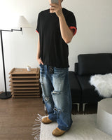 ニアレイヤードショートスリーブTシャツ