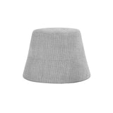 VA Stud Tweed Drop Bucket Hat / Gray