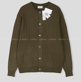  all-day round neck knit cardigan