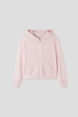 Sheer Summer Hood Zip-Up