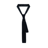 [3008] Signature Square Knit Tie (BK)