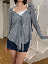 RIBBON CARDIGAN
