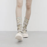 Ned Buckle Suede Middle Boots