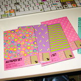 A6 ペーパーセット (All 3 Designs)